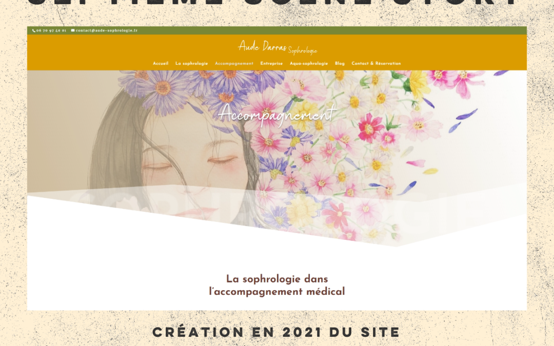 Septième Scène Story – Site Internet Aude Sophrologie